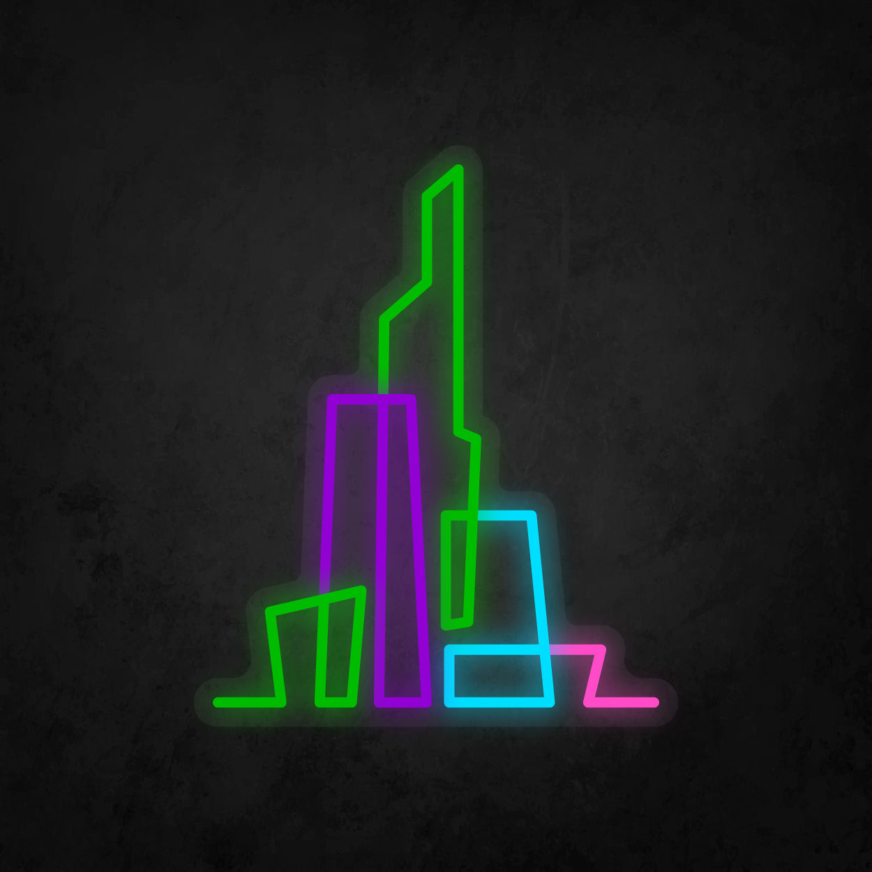 LED Neon Sign - Night City