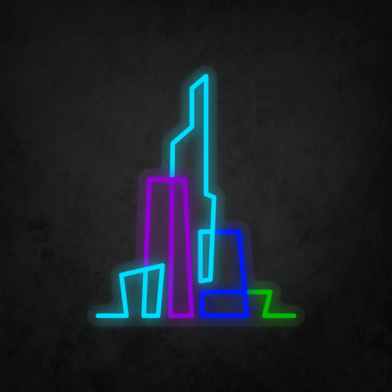 LED Neon Sign - Night City