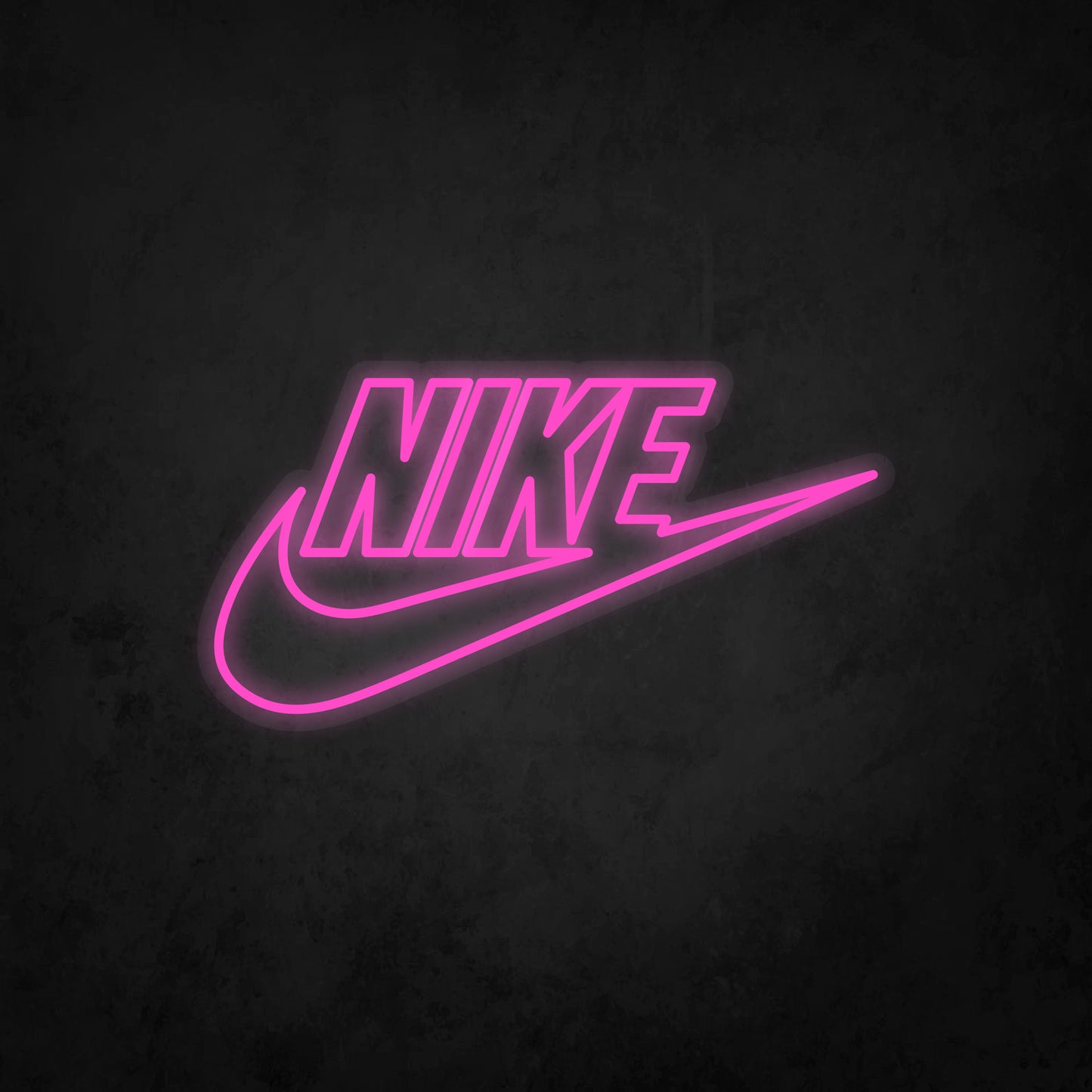 LED Neon Sign - Nike Swoosh Logo - Large