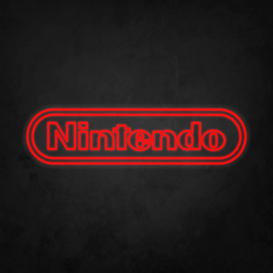 LED Neon Sign - Nintendo Logo