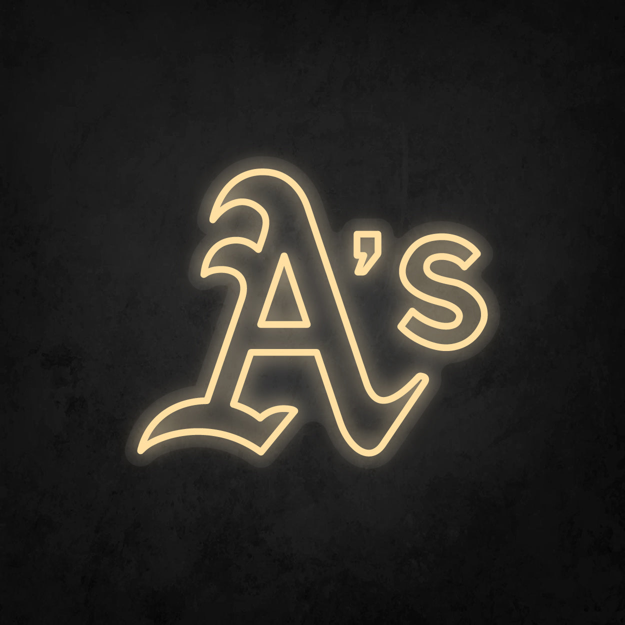 LED Neon Sign - Oakland Athletics - Medium