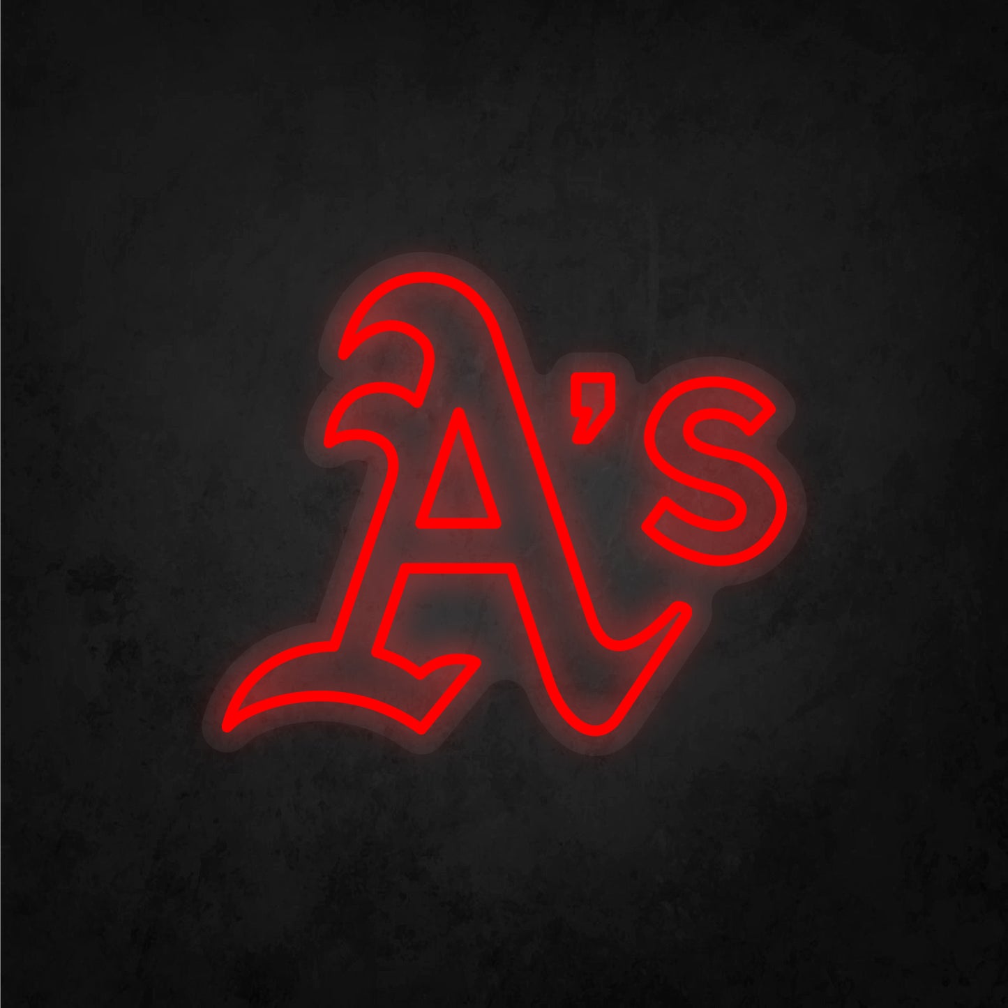 LED Neon Sign - Oakland Athletics - Medium