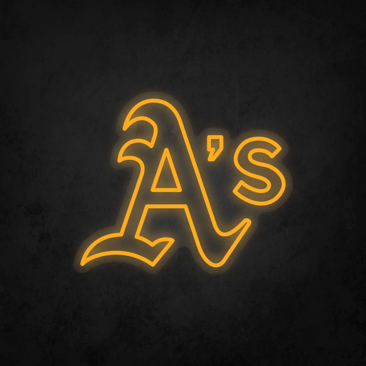 LED Neon Sign - Oakland Athletics - Medium