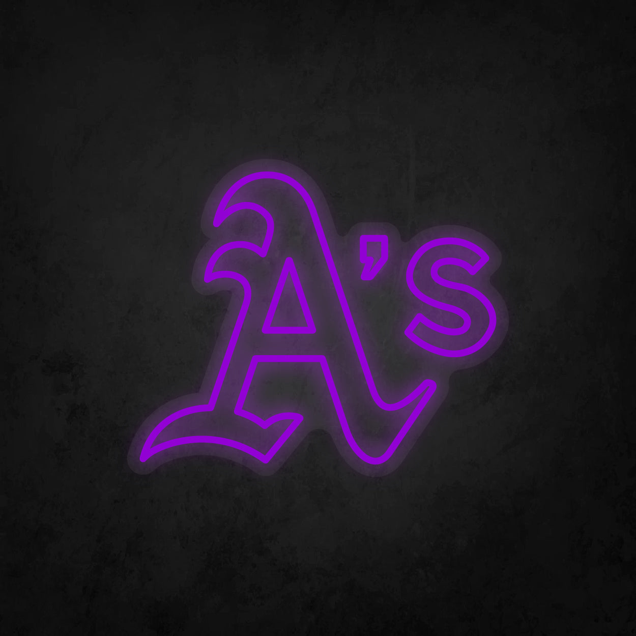 LED Neon Sign - Oakland Athletics - Medium