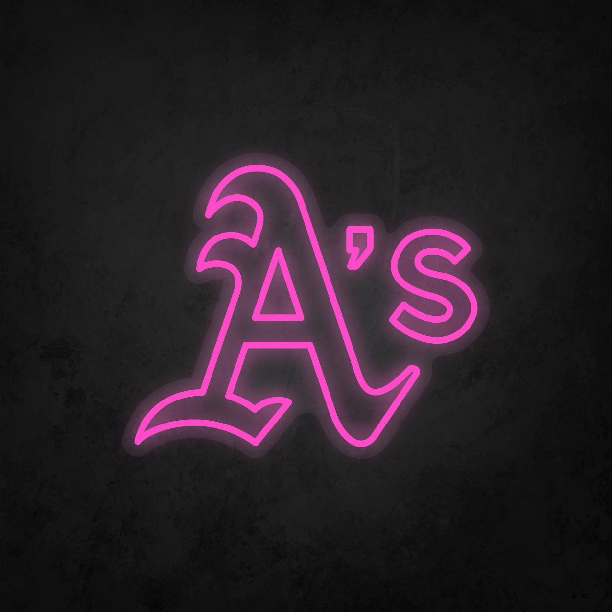 LED Neon Sign - Oakland Athletics - Medium