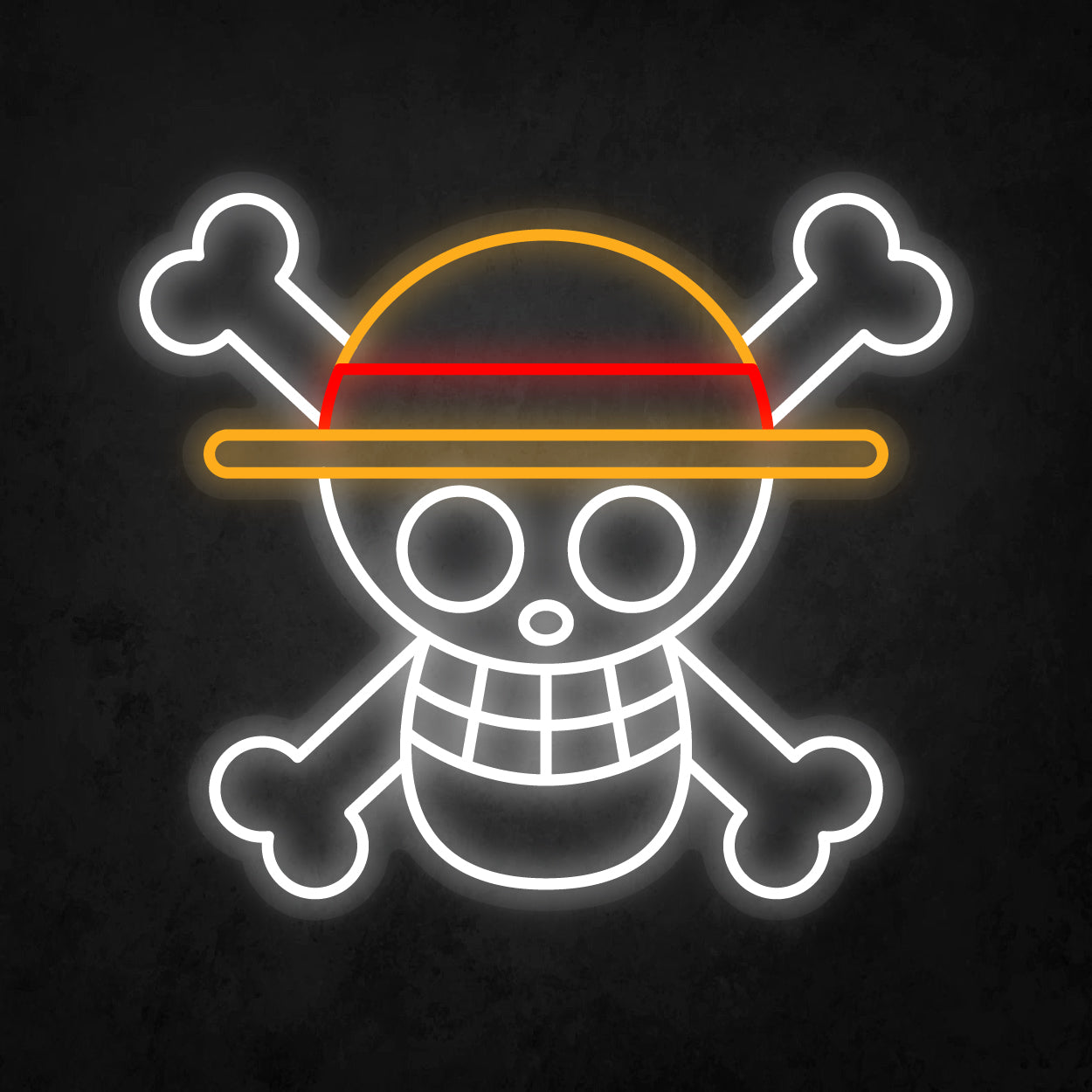 LED Neon Sign - One Piece Flag