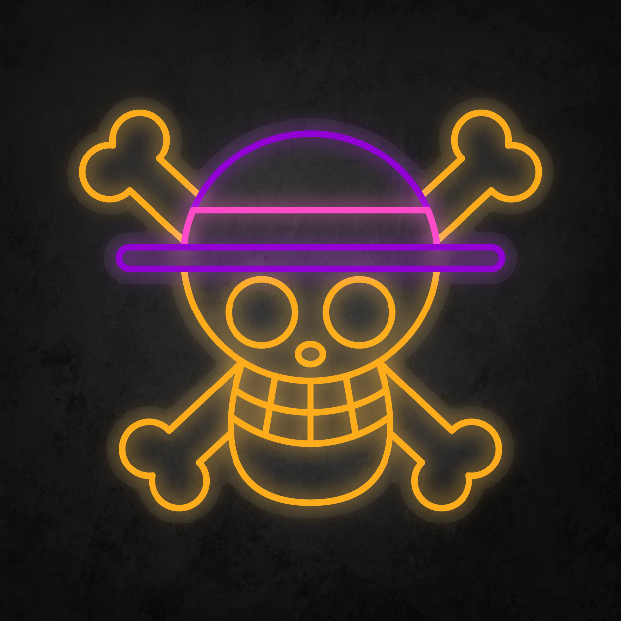 LED Neon Sign - One Piece Flag