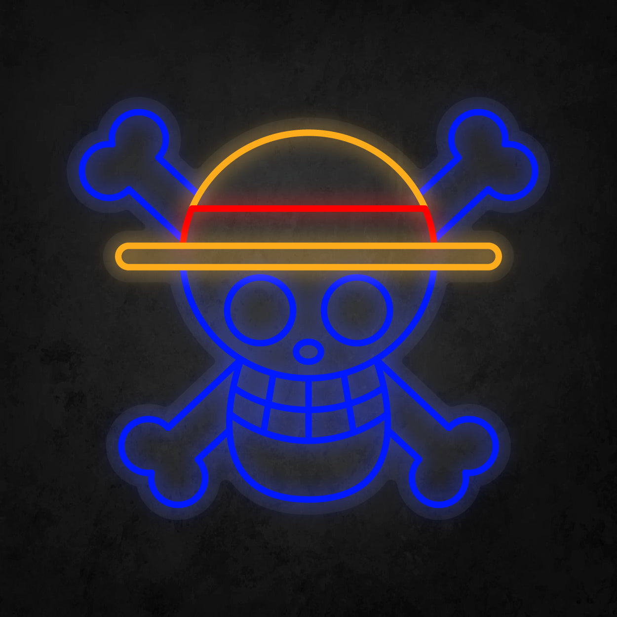 LED Neon Sign - One Piece Flag