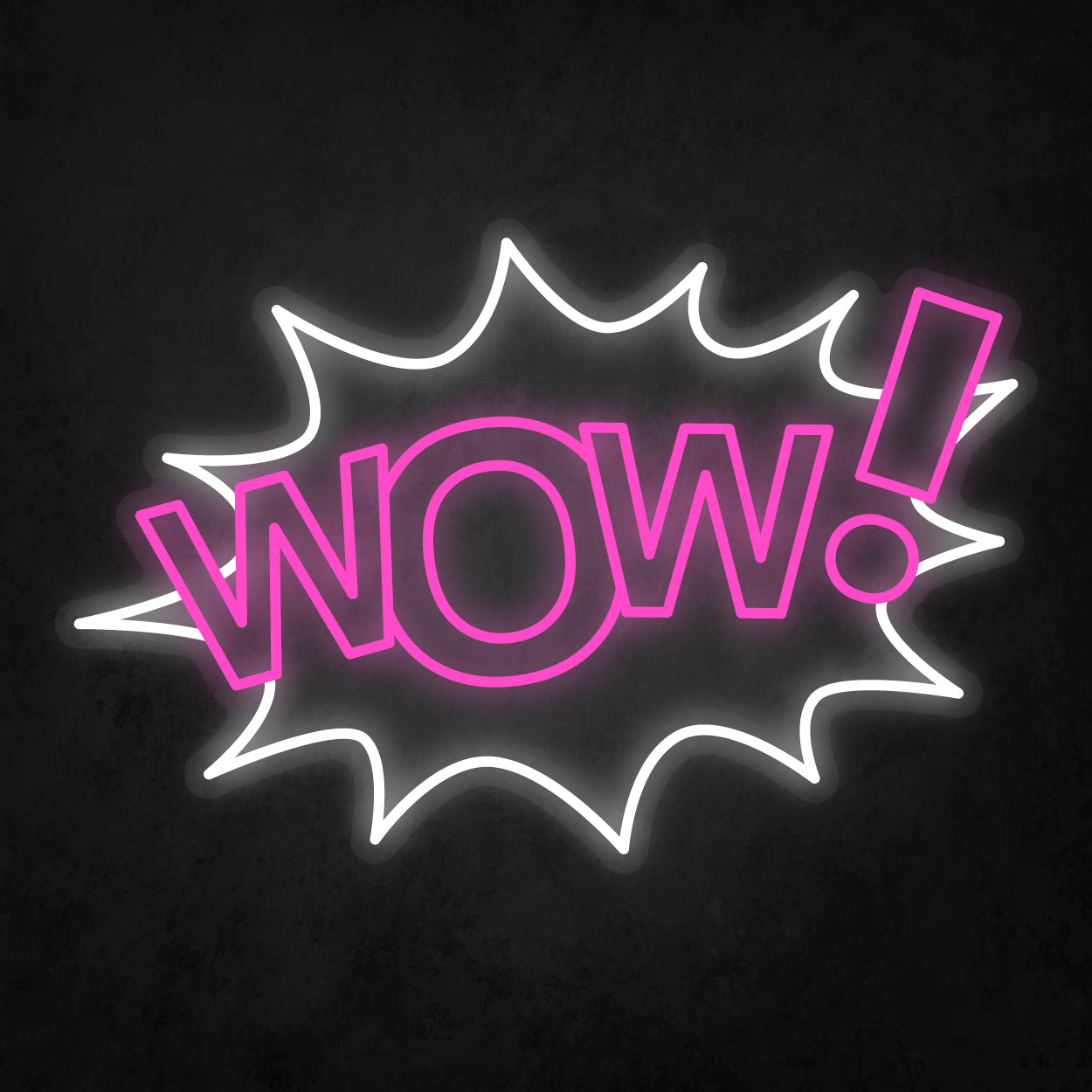 LED Neon Sign - POP ART - WOW!