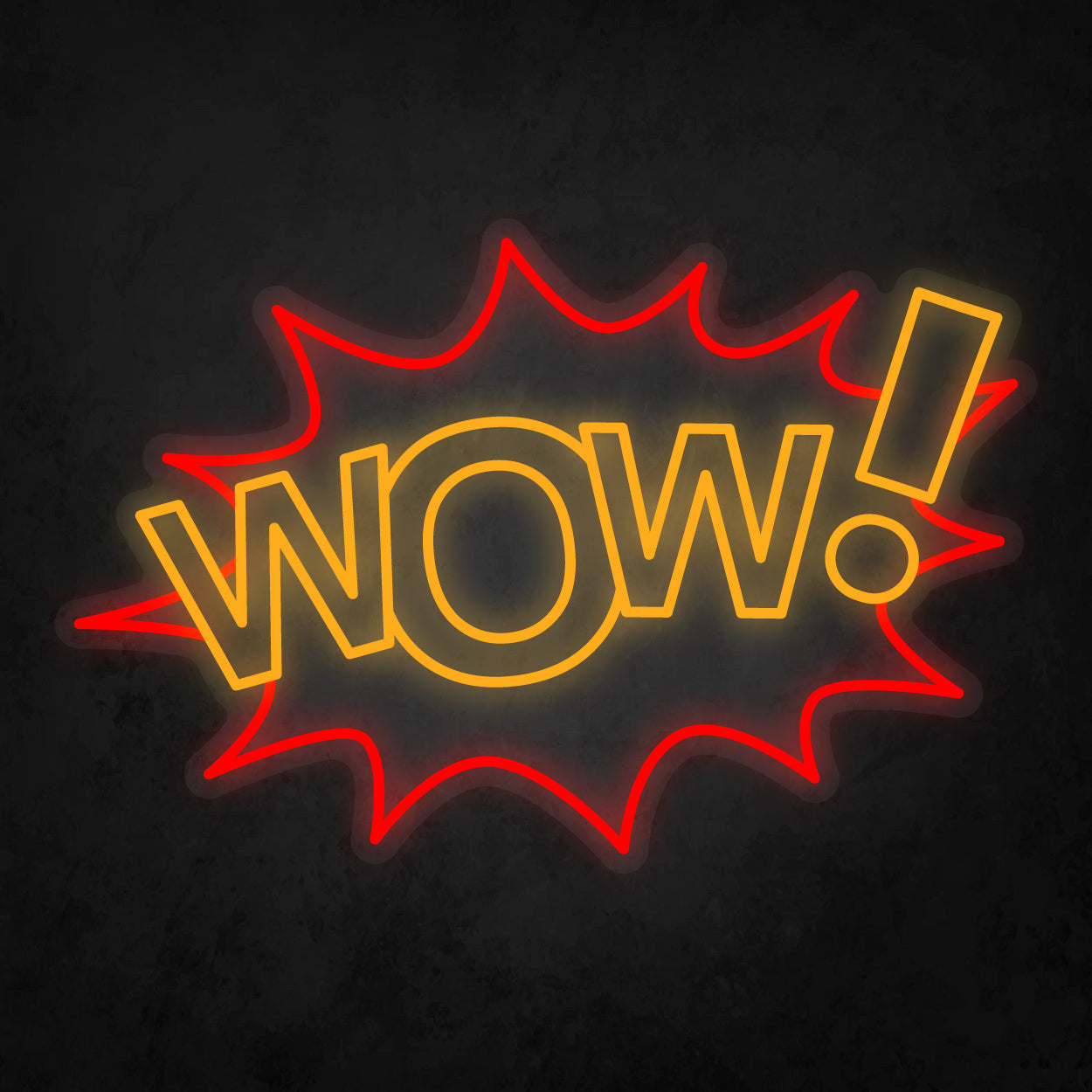 LED Neon Sign - POP ART - WOW!