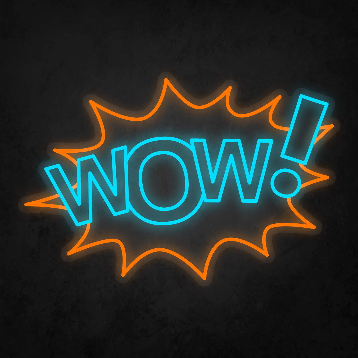 LED Neon Sign - POP ART - WOW!