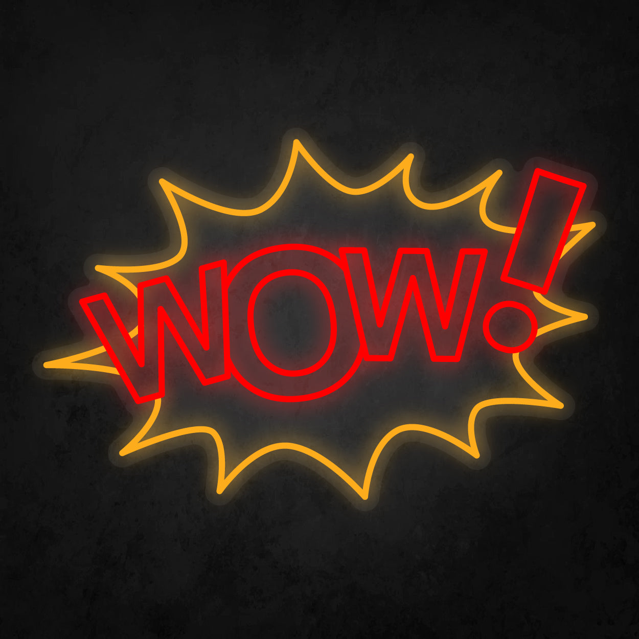 LED Neon Sign - POP ART - WOW!
