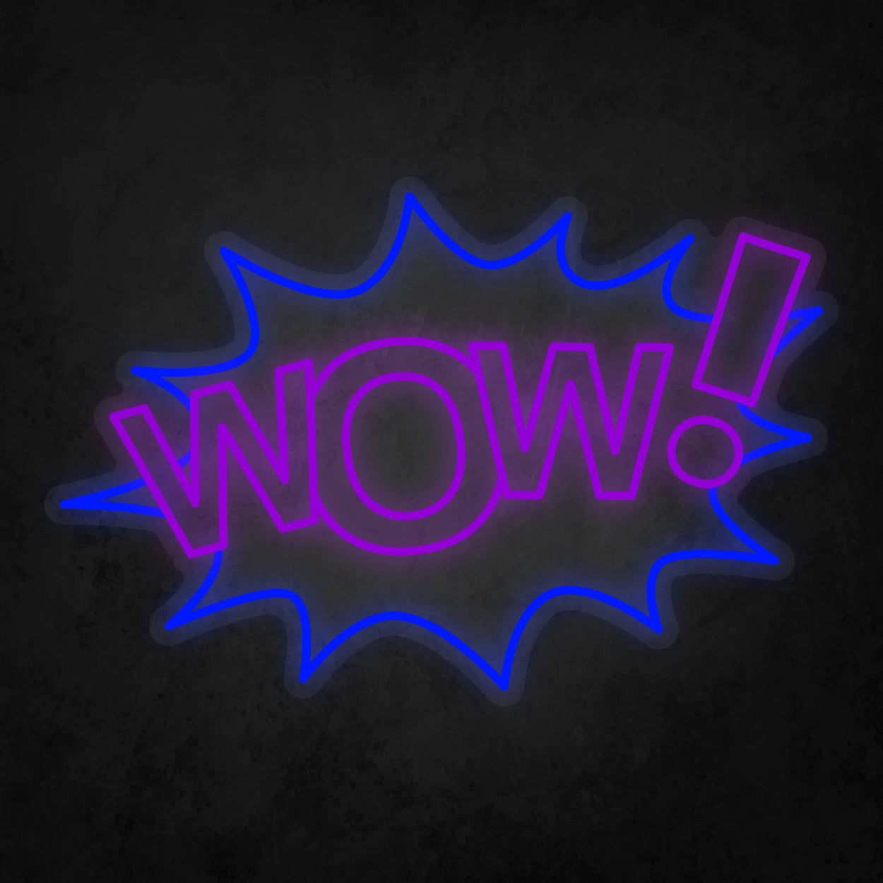 LED Neon Sign - POP ART - WOW!