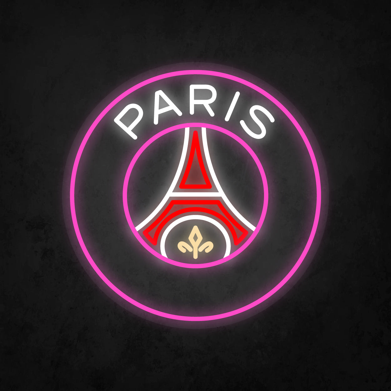 LED Neon Sign - Paris Saint-Germain