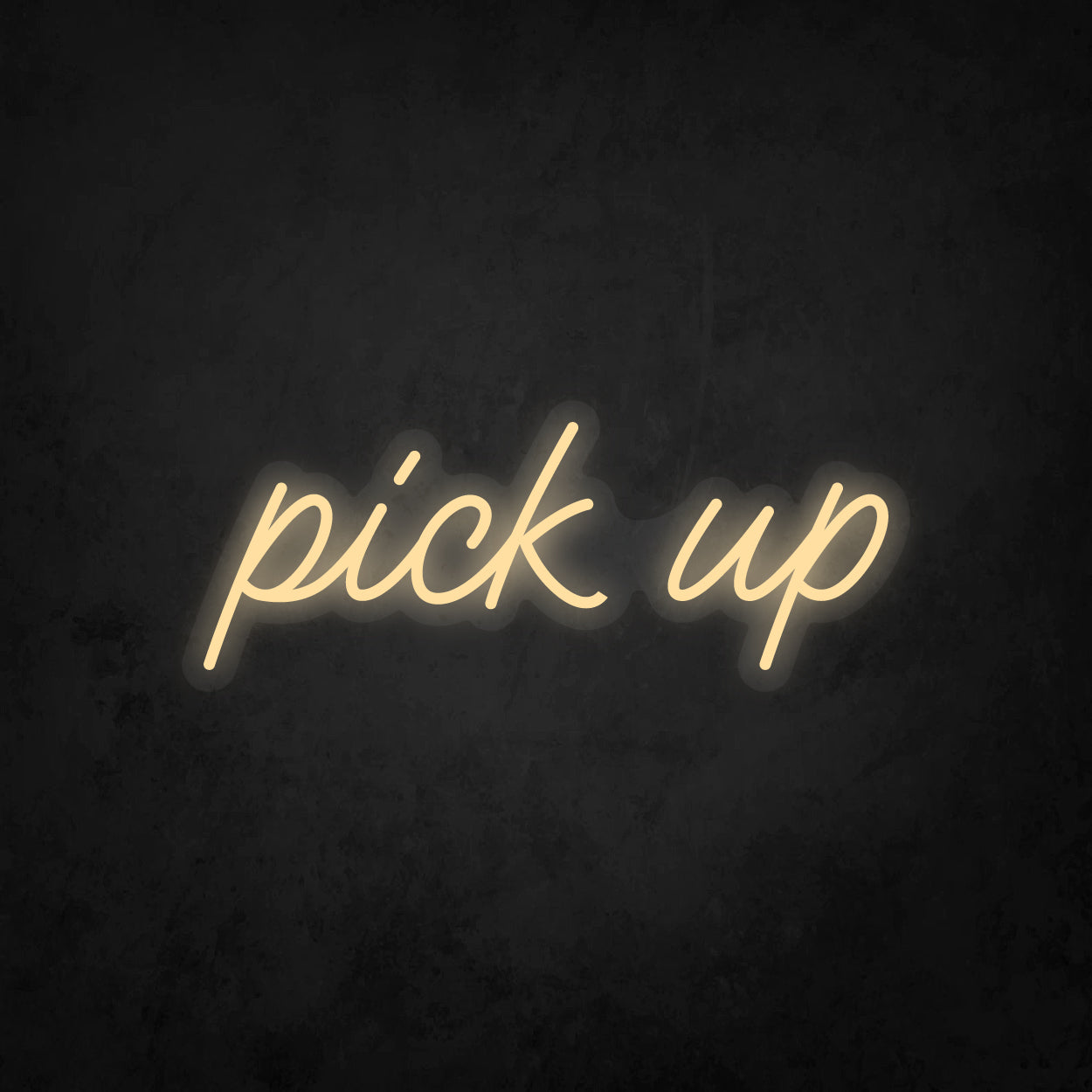 LED Neon Sign - Pick Up Calligraphy