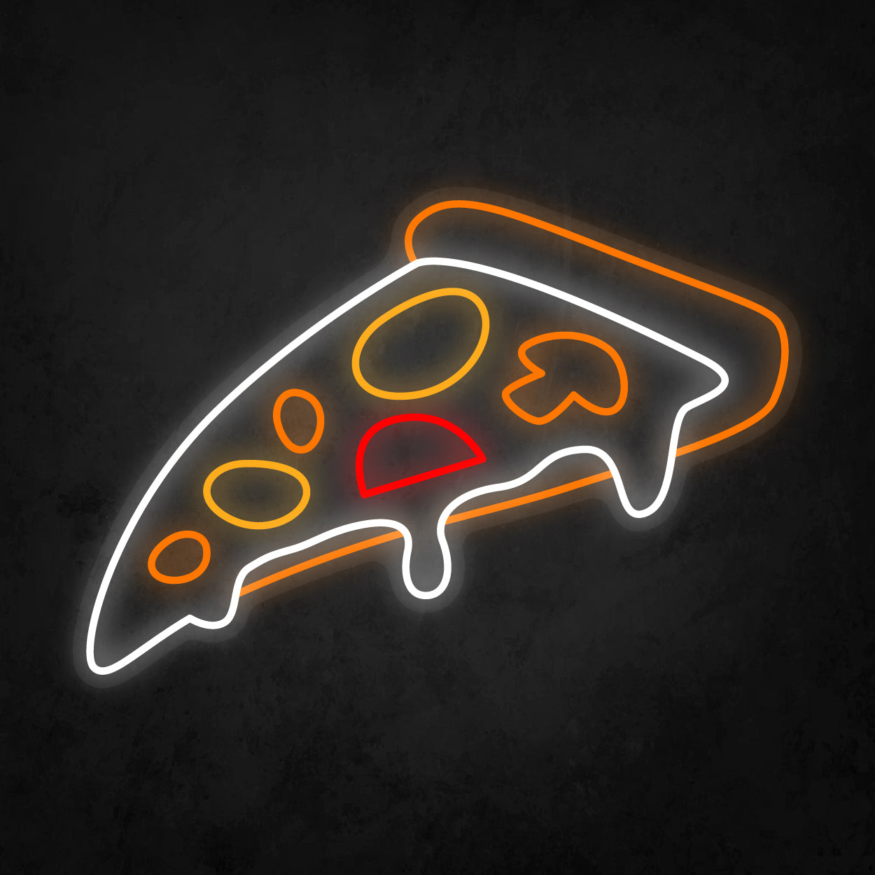 LED Neon Sign - Pizza Large
