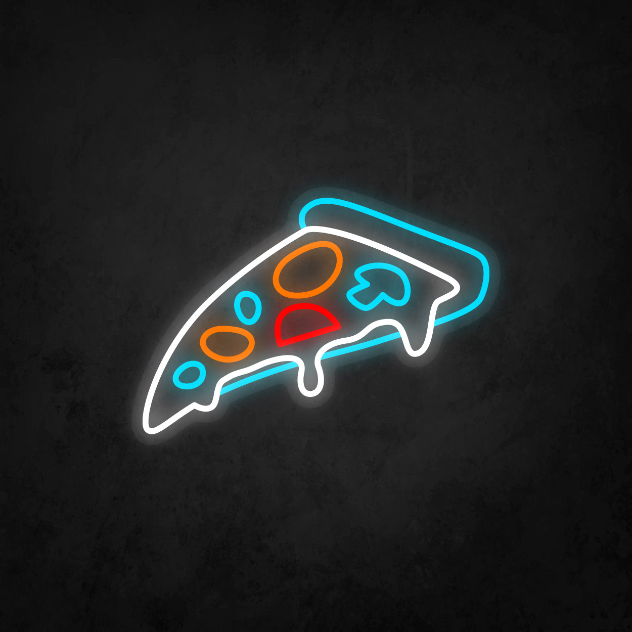 LED Neon Sign - Pizza Small