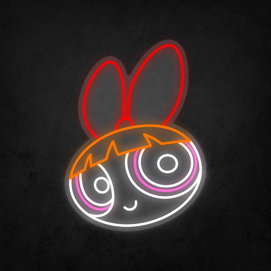 LED Neon Sign - Powerpuff Girls - Blossom