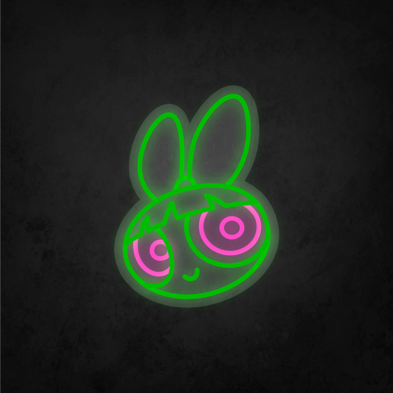 LED Neon Sign - Powerpuff Girls - Blossom - Small
