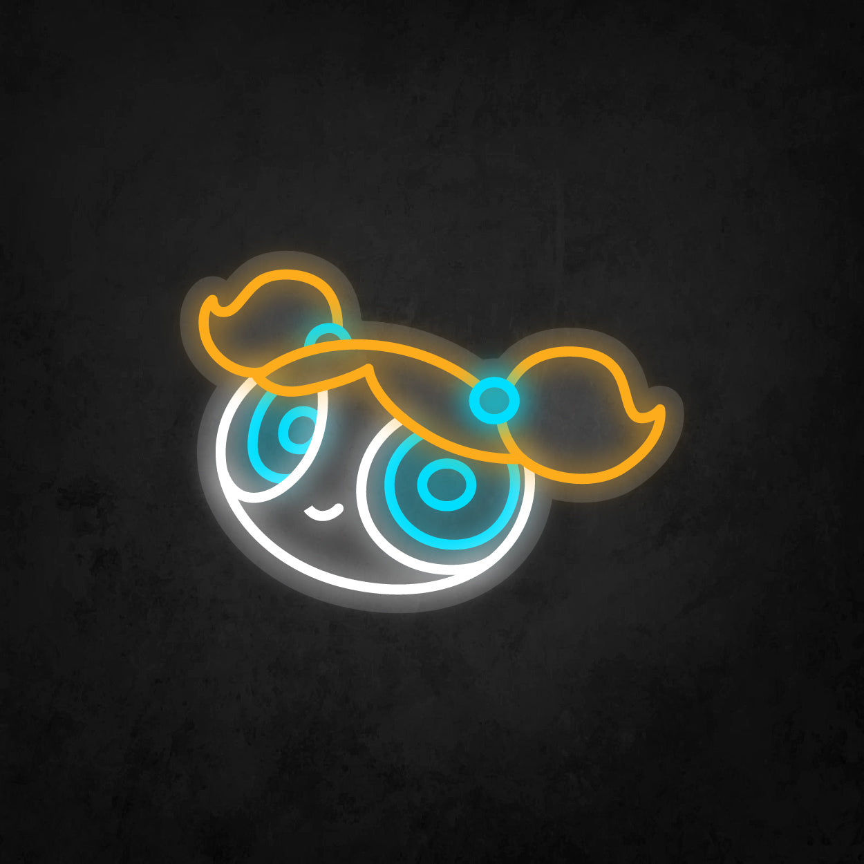 LED Neon Sign - Powerpuff Girls - Bobbles - Small
