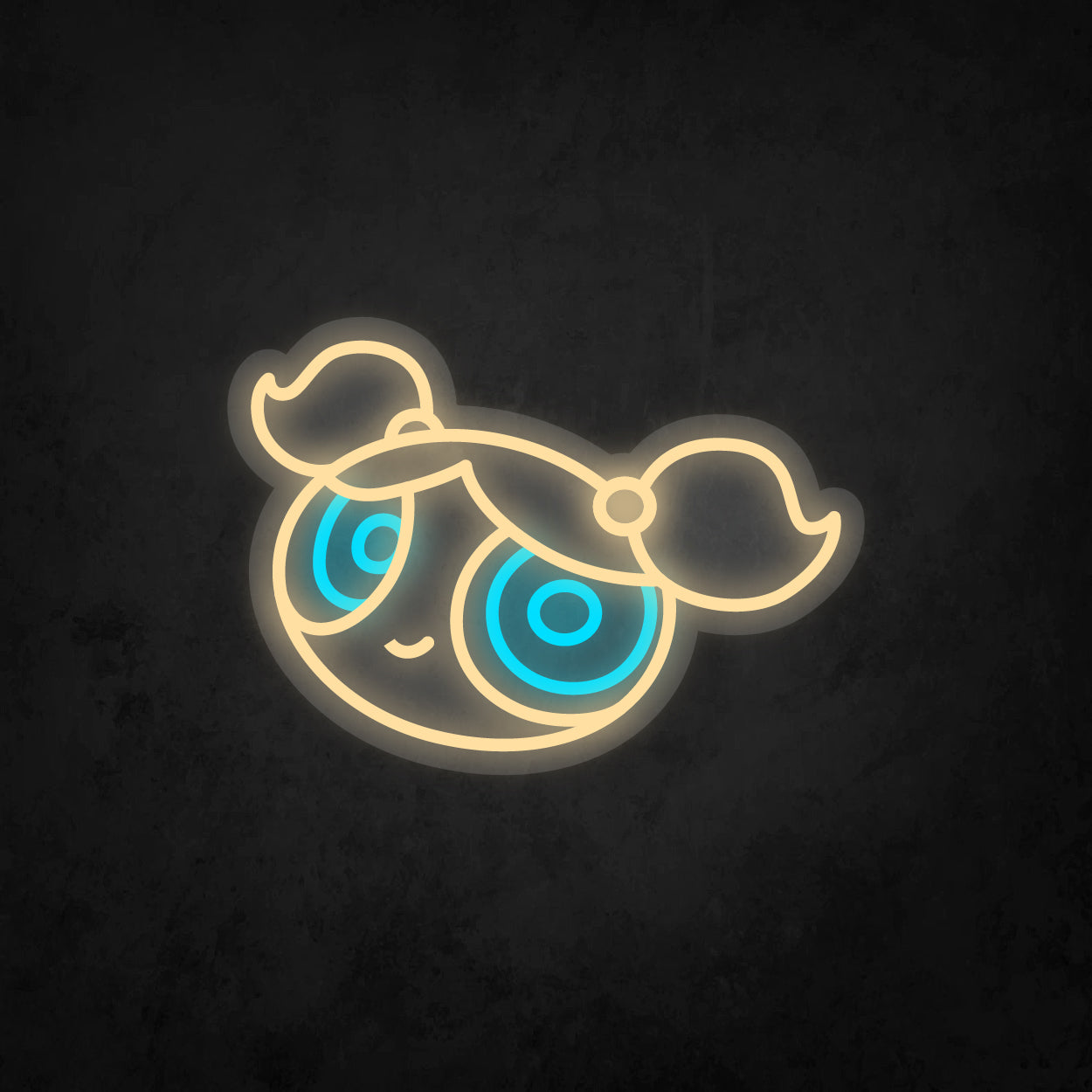 LED Neon Sign - Powerpuff Girls - Bobbles - Small
