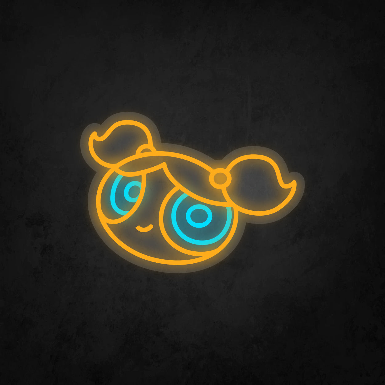 LED Neon Sign - Powerpuff Girls - Bobbles - Small