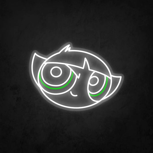 LED Neon Sign - Powerpuff Girls - Buttercup