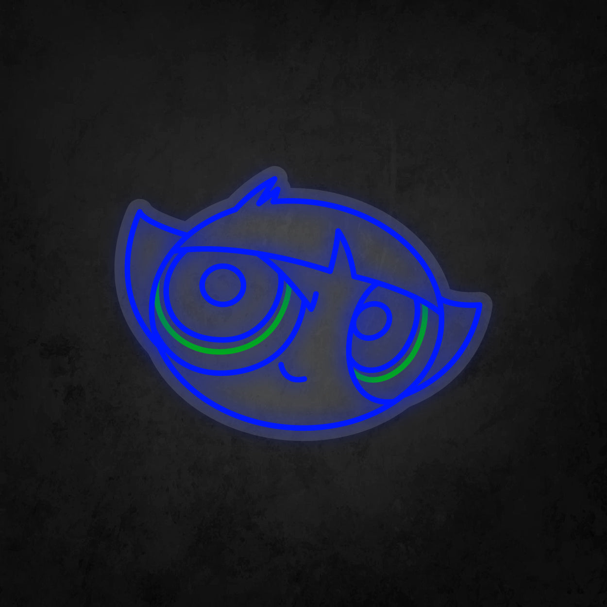 LED Neon Sign - Powerpuff Girls - Buttercup