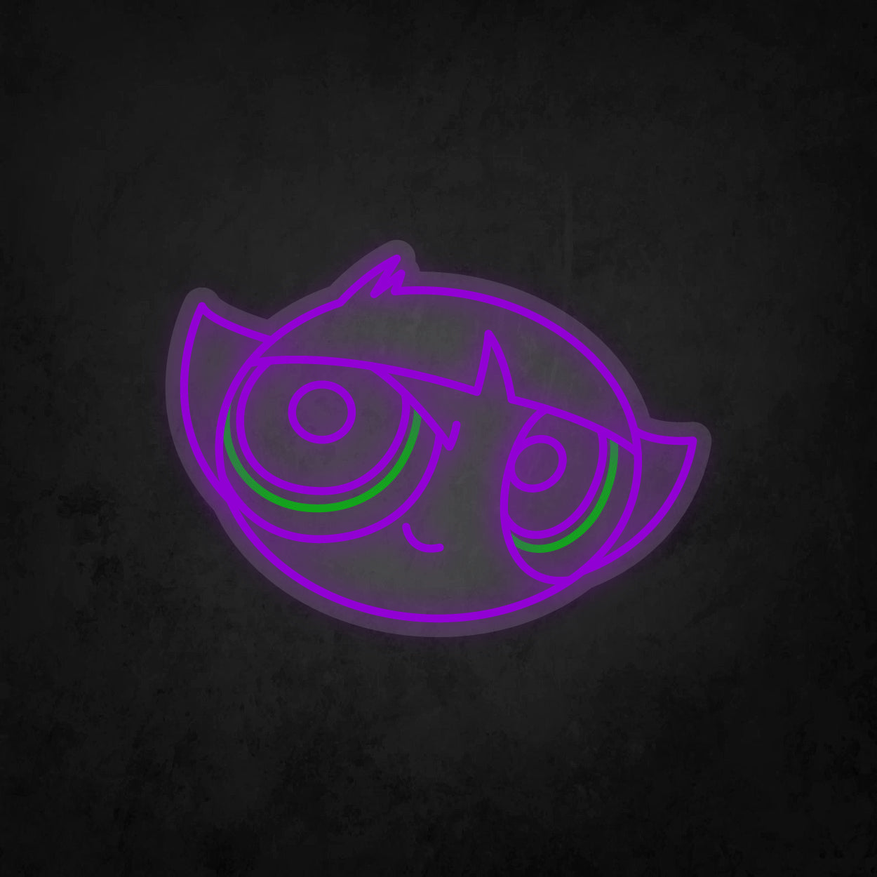 LED Neon Sign - Powerpuff Girls - Buttercup