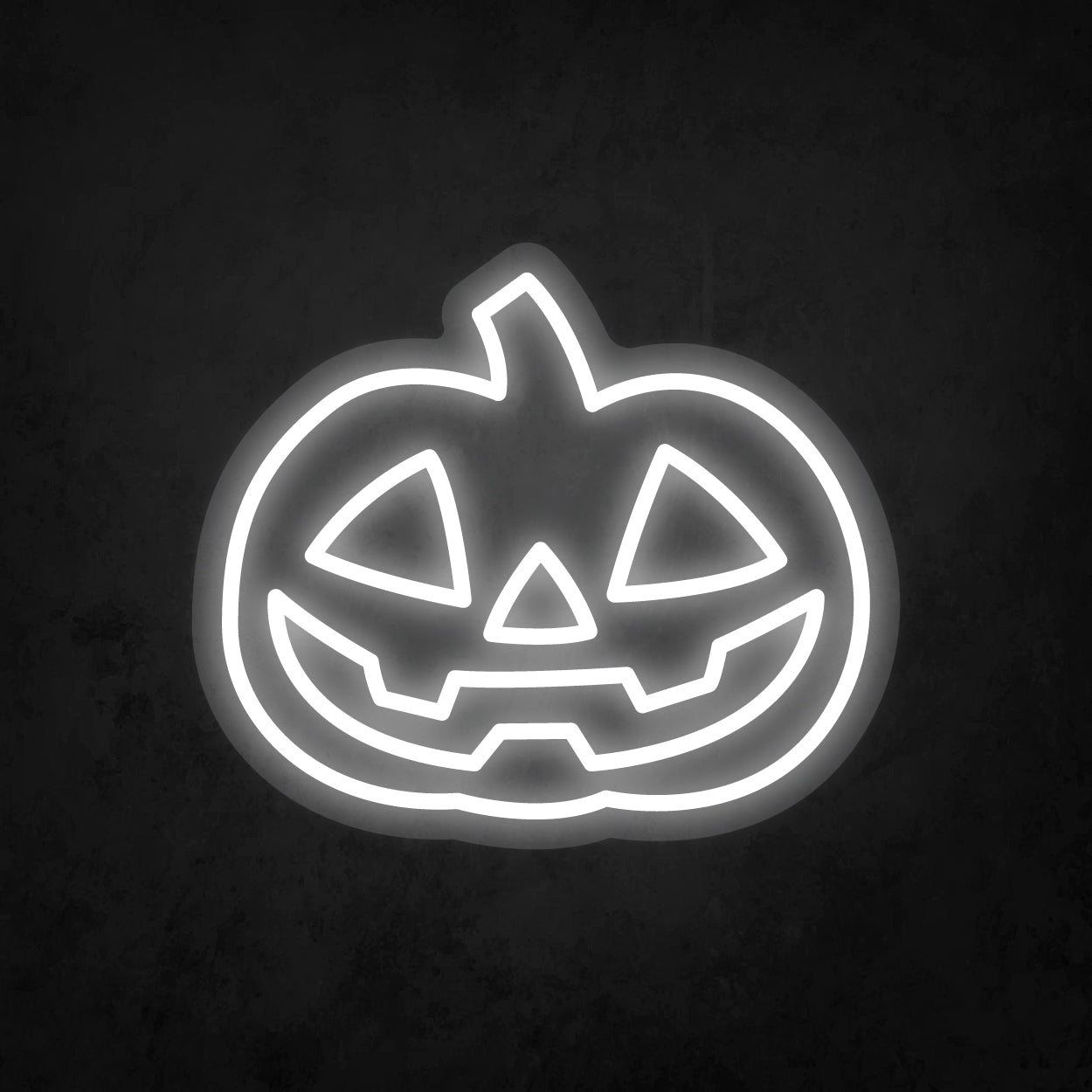LED Neon Sign - Pumpkin Head - Small