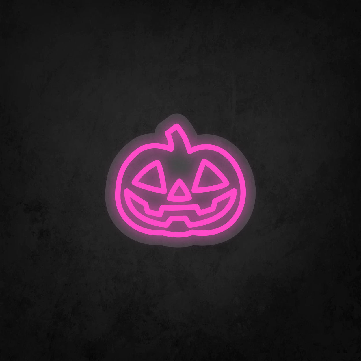 LED Neon Sign - Pumpkin Head - X Small