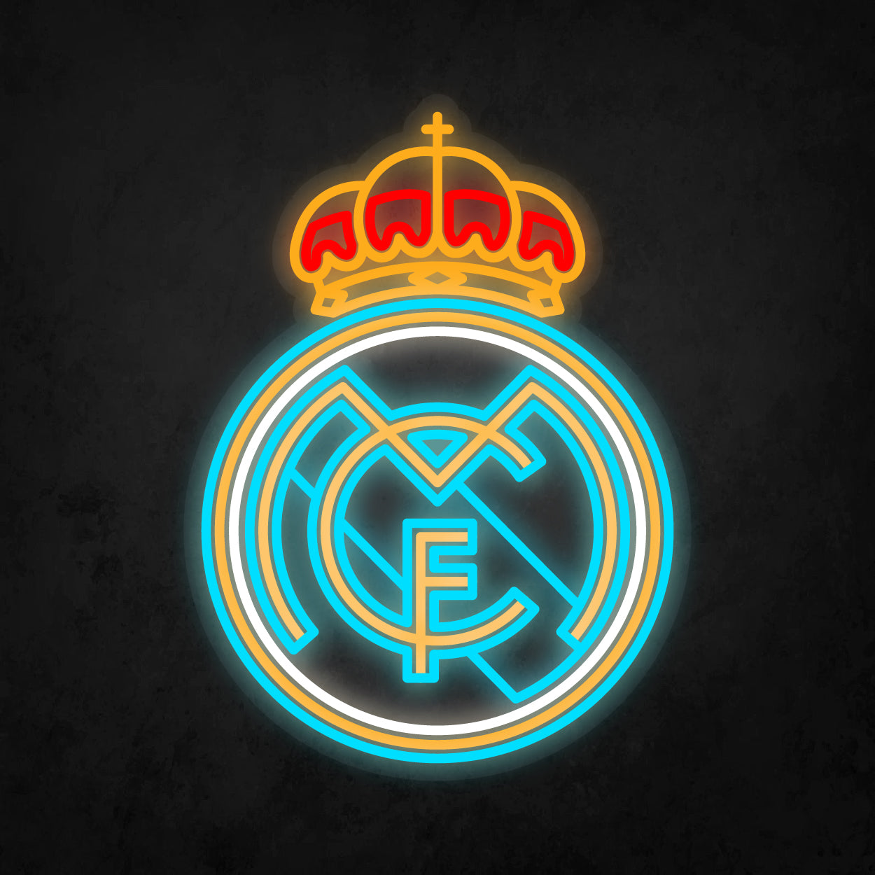 LED Neon Sign - Real Madrid