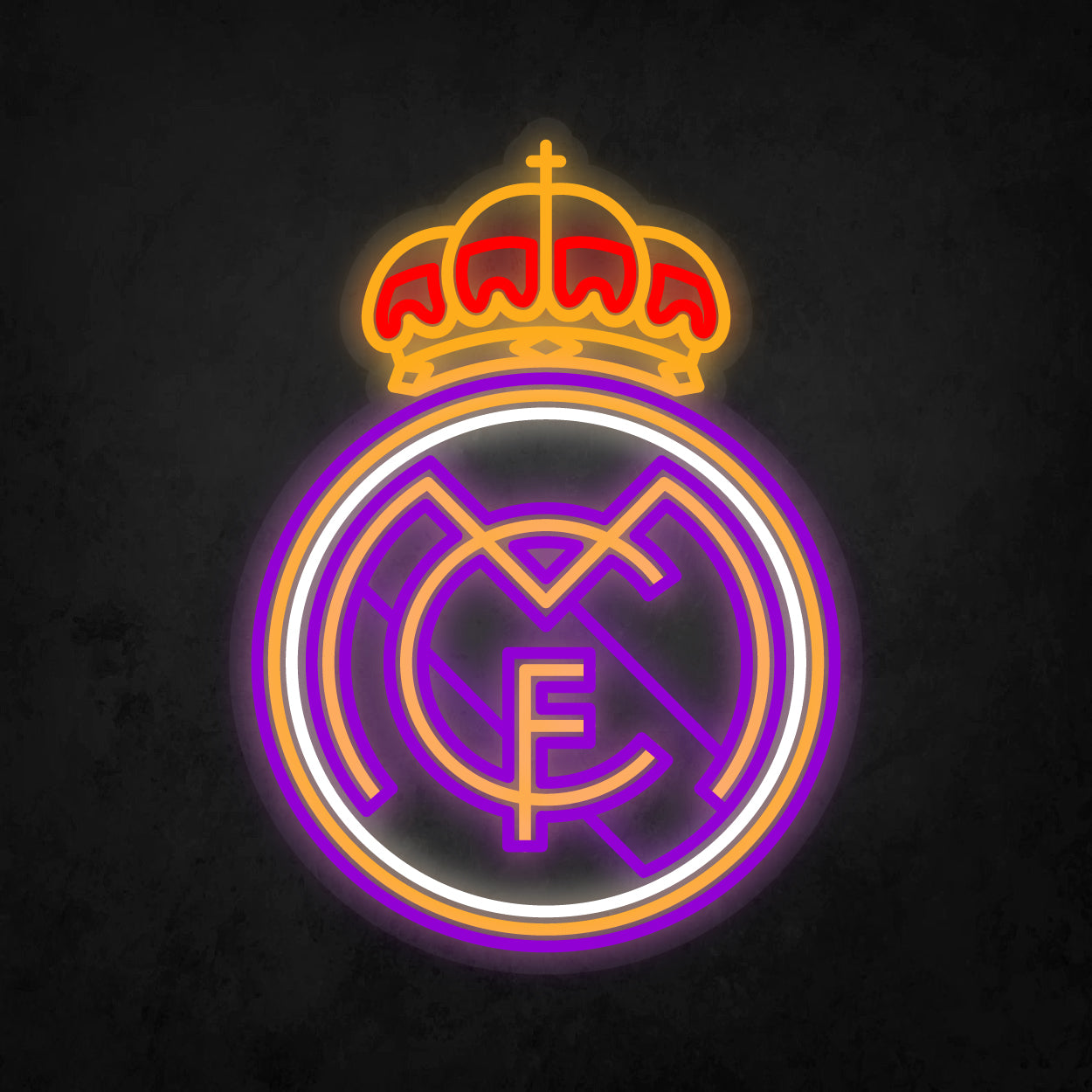 LED Neon Sign - Real Madrid