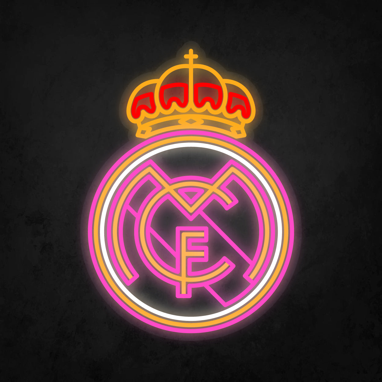 LED Neon Sign - Real Madrid