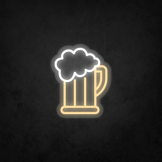 LED Neon Sign - Right Handle Beer