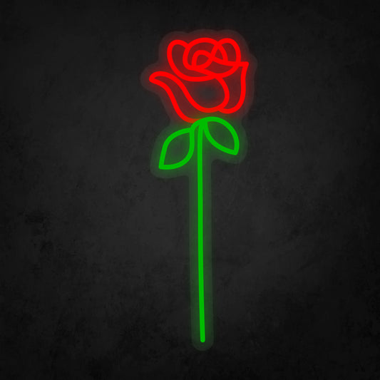 LED Neon Sign - Rose