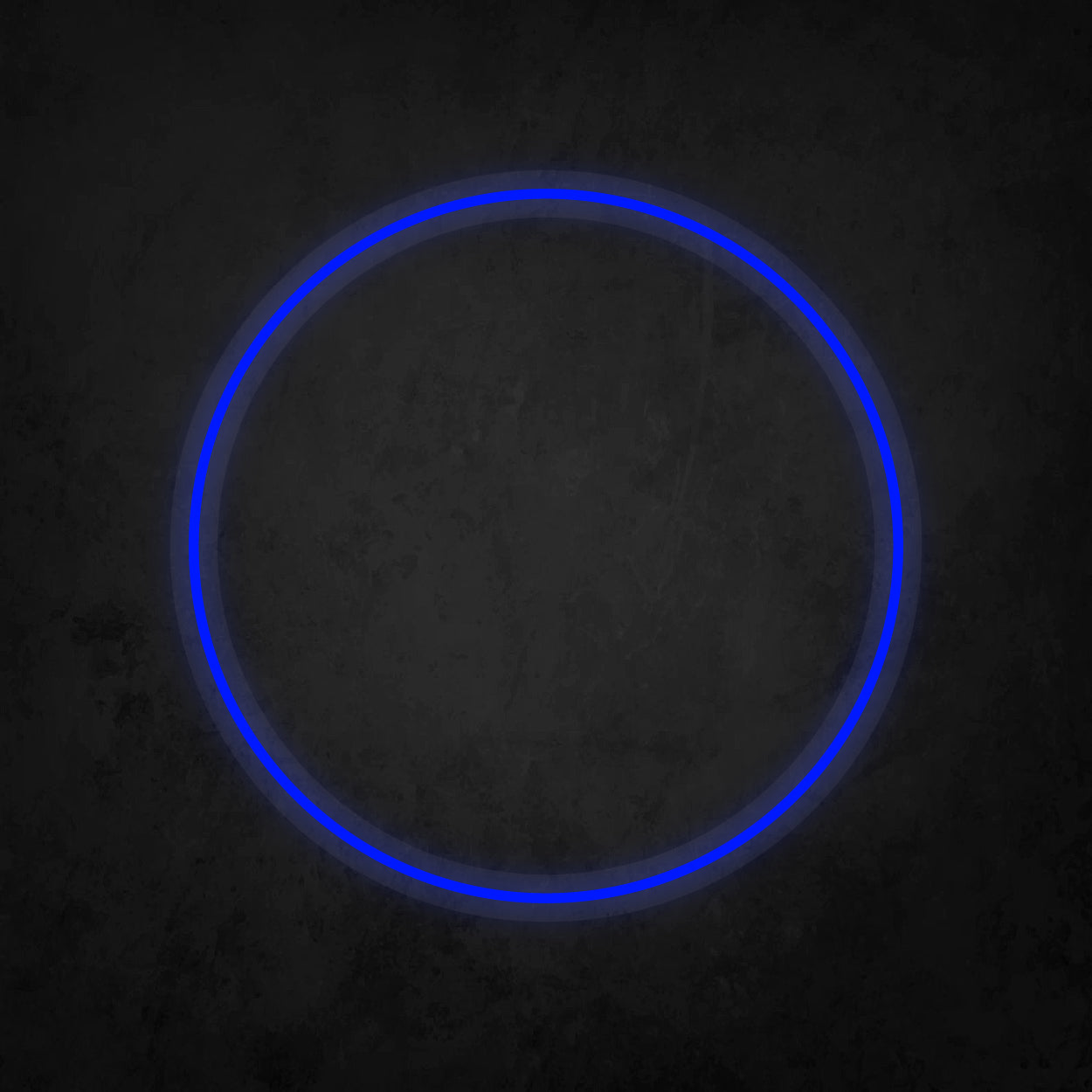 LED Neon Sign - Round Frame 23x23