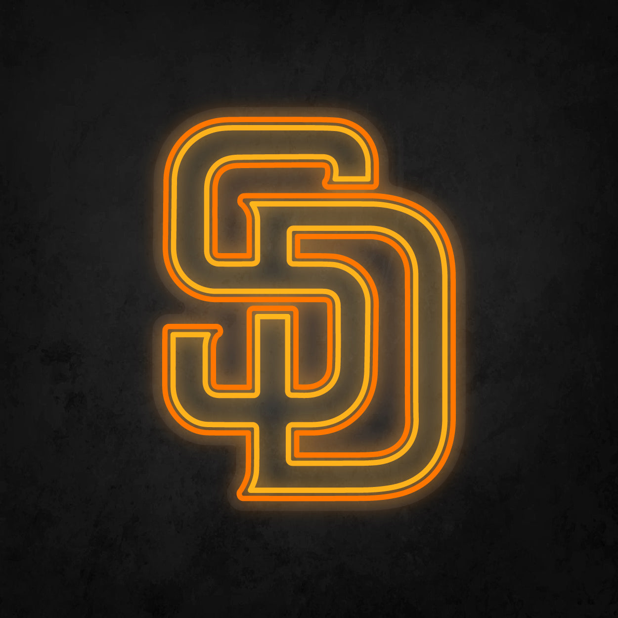LED Neon Sign - San Diego Padres Large