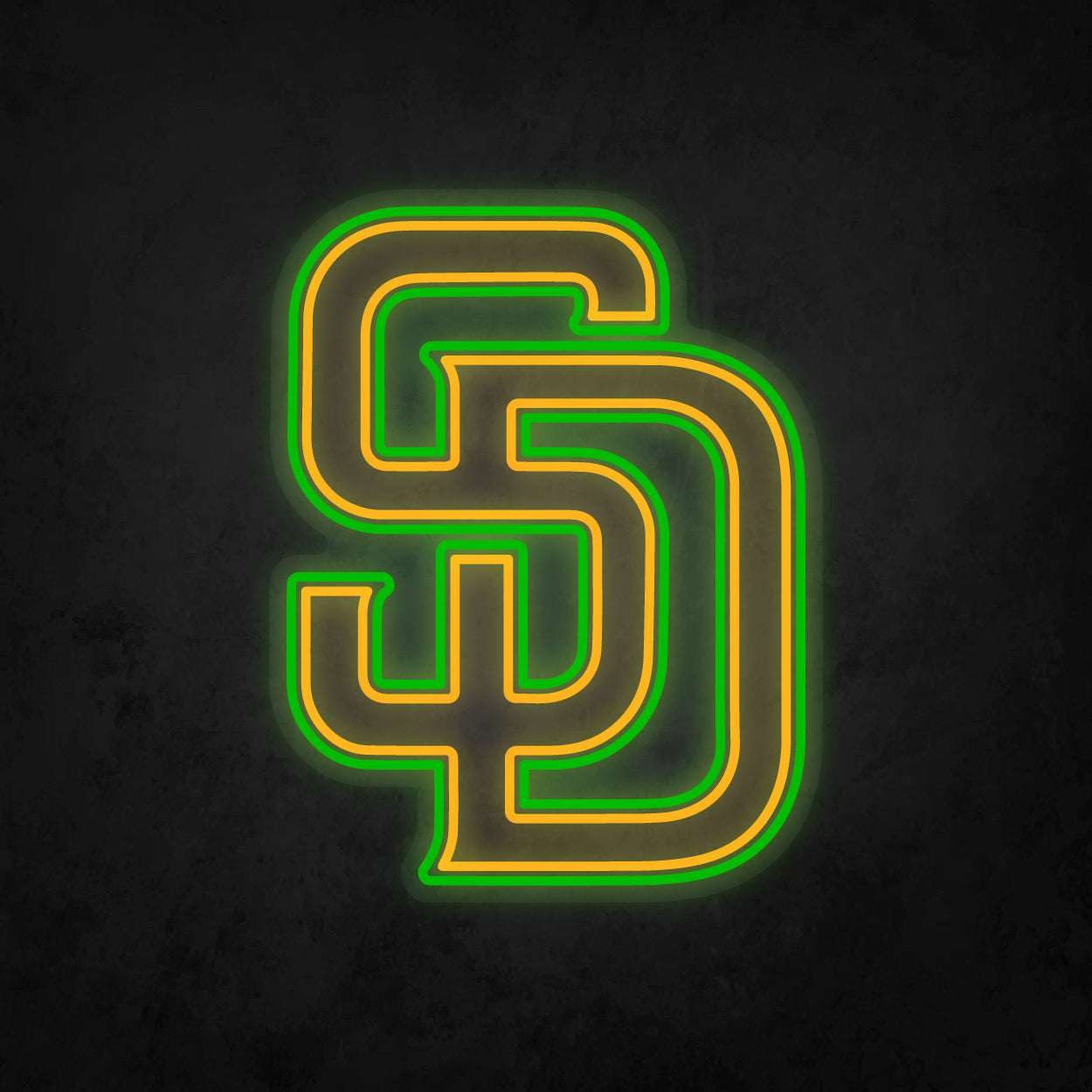 LED Neon Sign - San Diego Padres Large