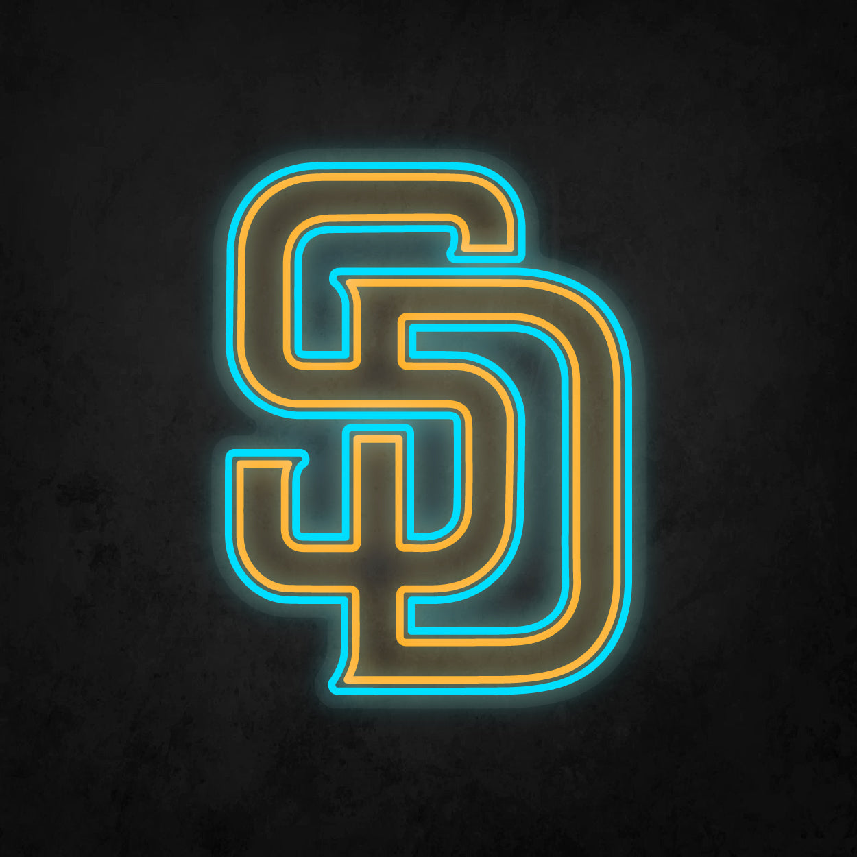 LED Neon Sign - San Diego Padres Large