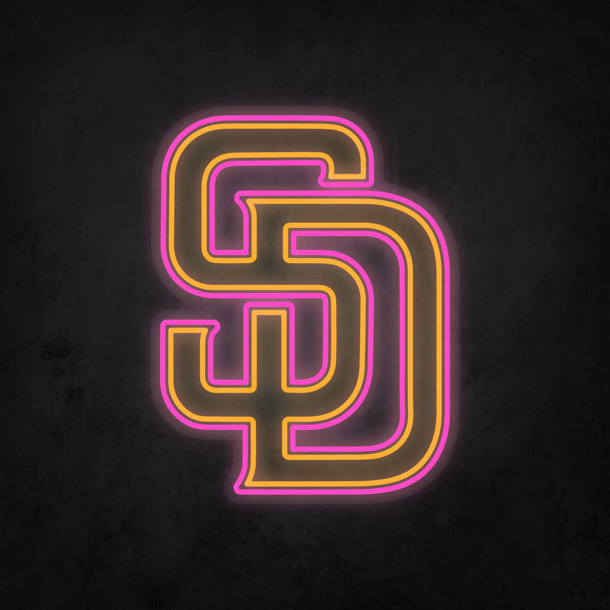 LED Neon Sign - San Diego Padres Large