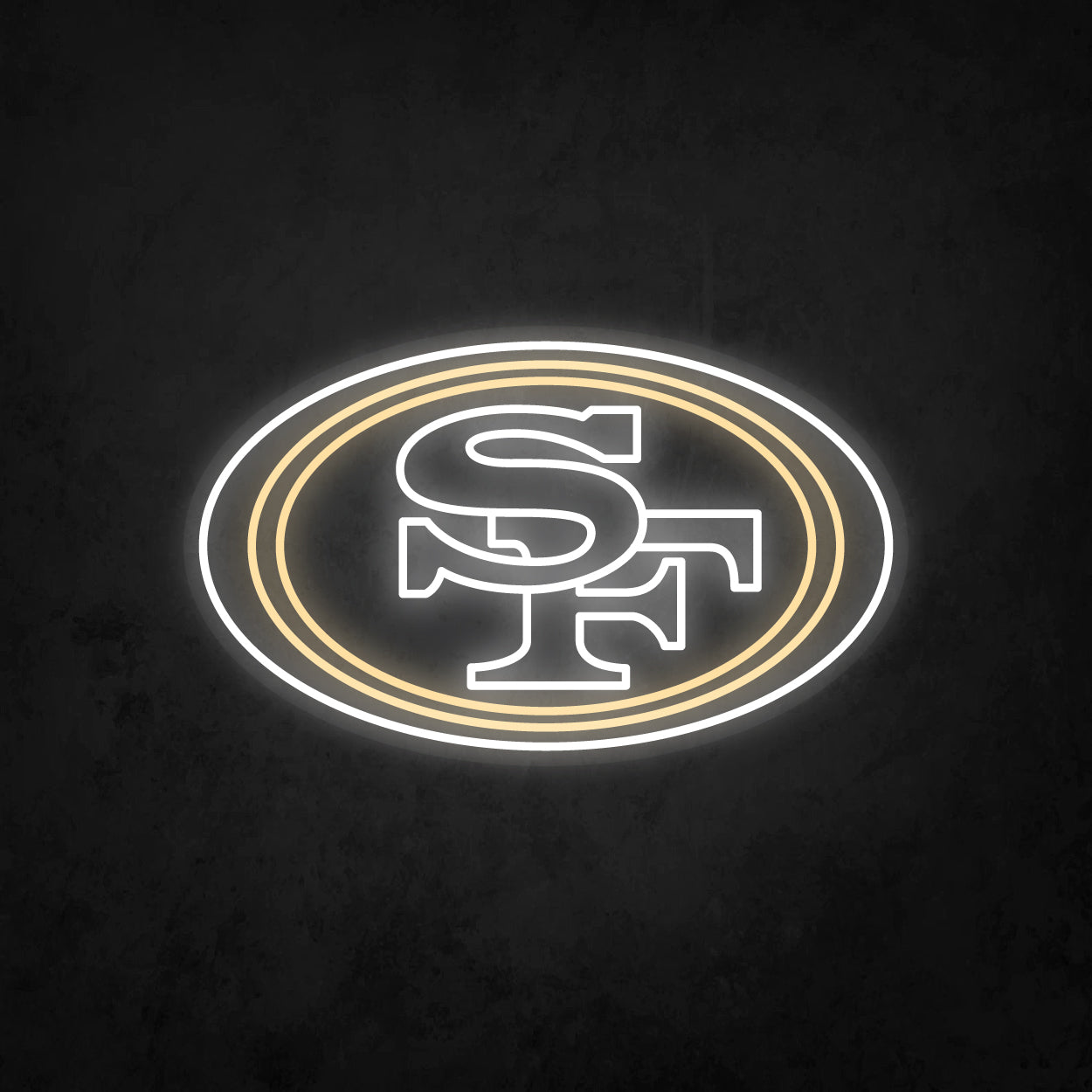 LED Neon Sign - San Francisco 49ers Large