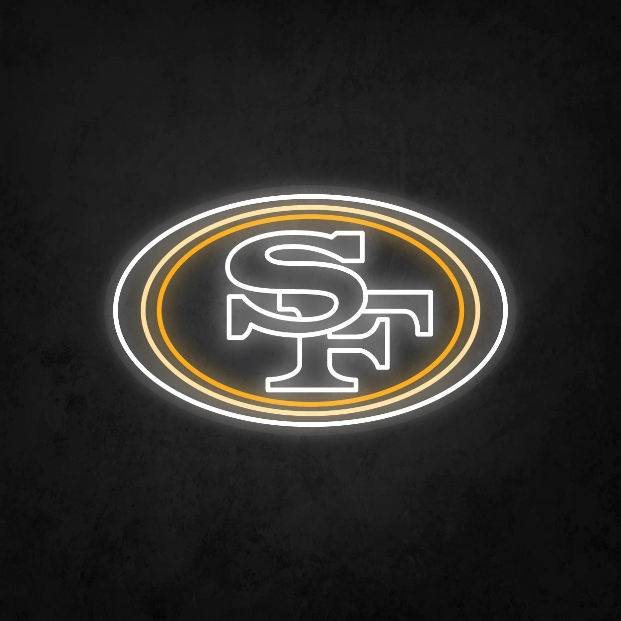 LED Neon Sign - San Francisco 49ers Large