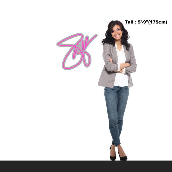 LED Neon Sign - Selena Gomez signature