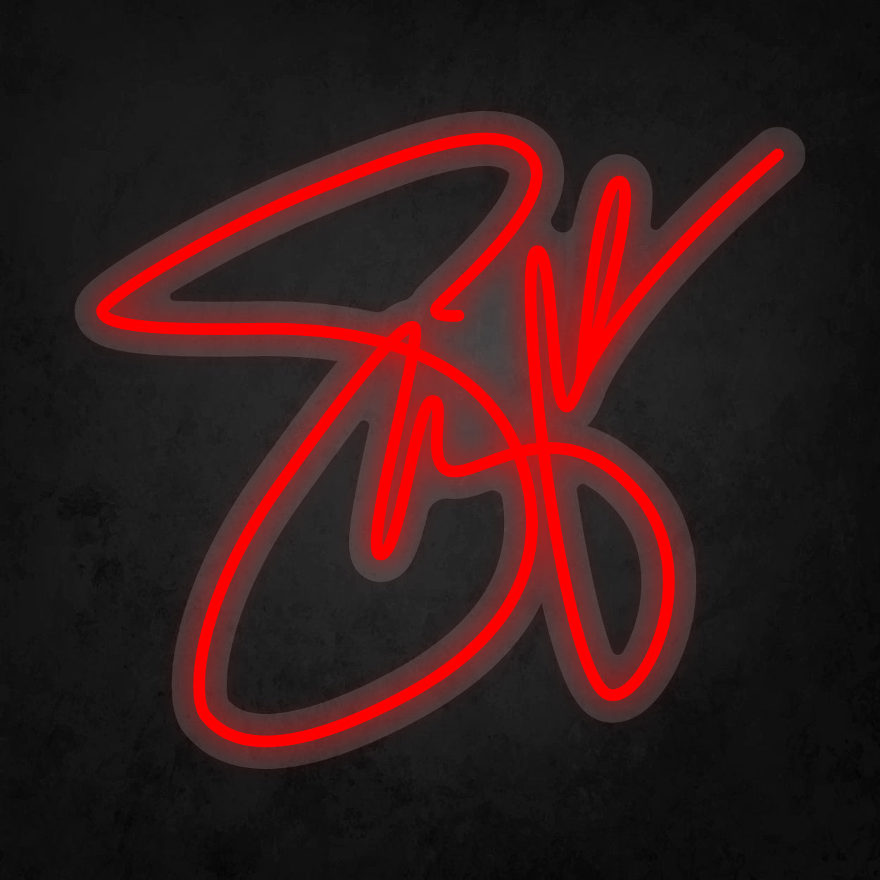 LED Neon Sign - Selena Gomez signature
