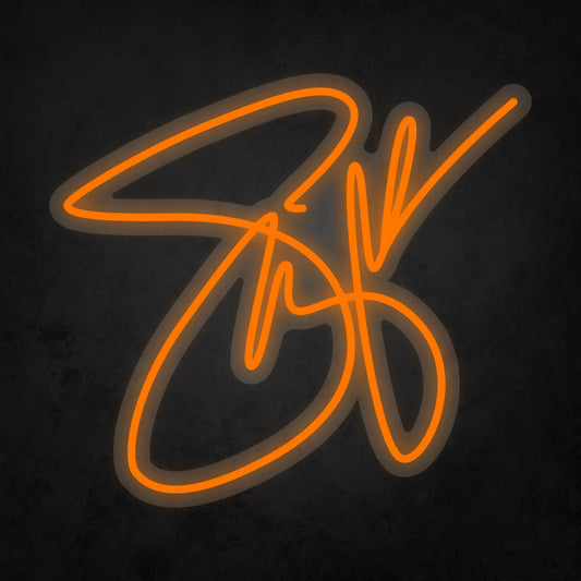 LED Neon Sign - Selena Gomez signature