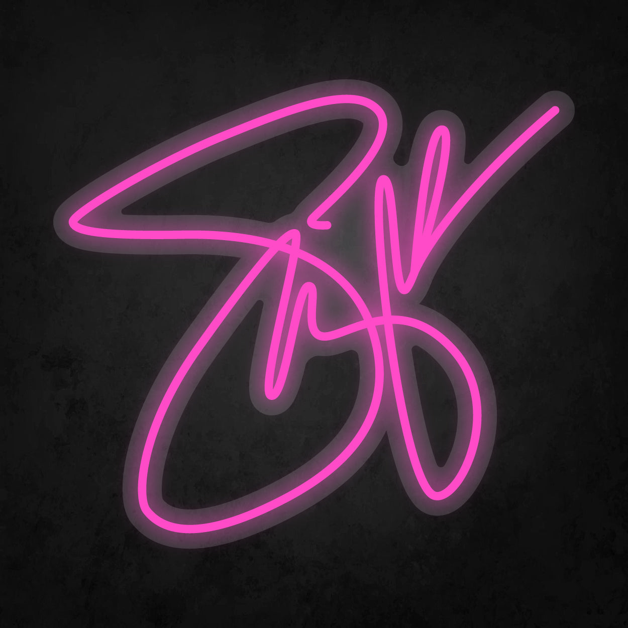 LED Neon Sign - Selena Gomez signature