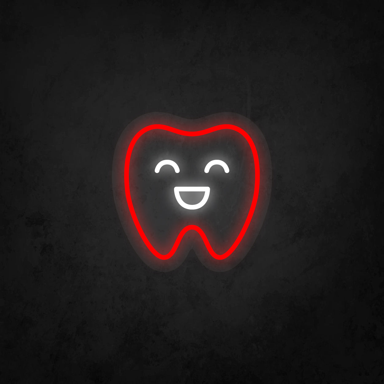 LED Neon Sign - Smile Tooth