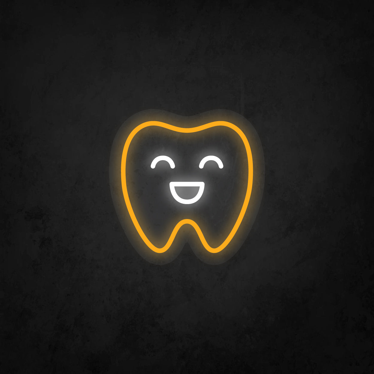 LED Neon Sign - Smile Tooth