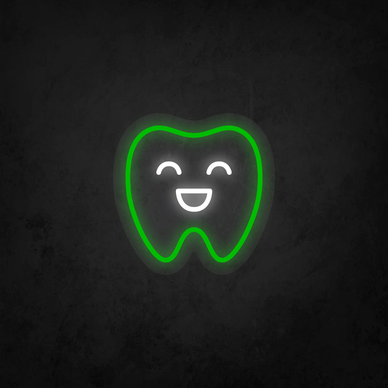LED Neon Sign - Smile Tooth